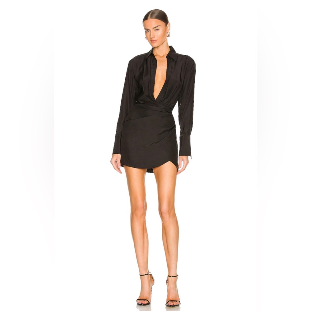 Gauge81 Naha Short Dress in Black Sz. M
